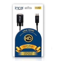 KABLO-VGA-INCA IDPV-01 DISPLAYPORT TO VGA 1.8MT - 1